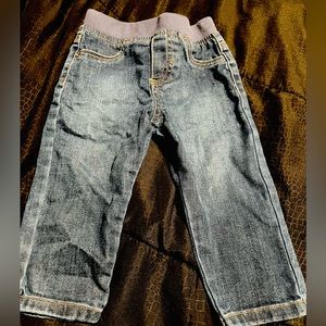 Toddler girls blue jeans